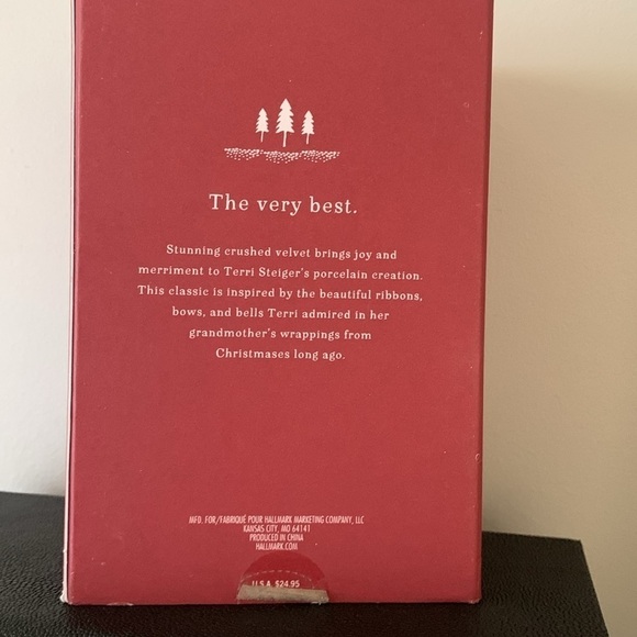 HALLMARK KEEPSAKE Emerald Joy Ornament Christmas holidays new - Picture 3 of 7